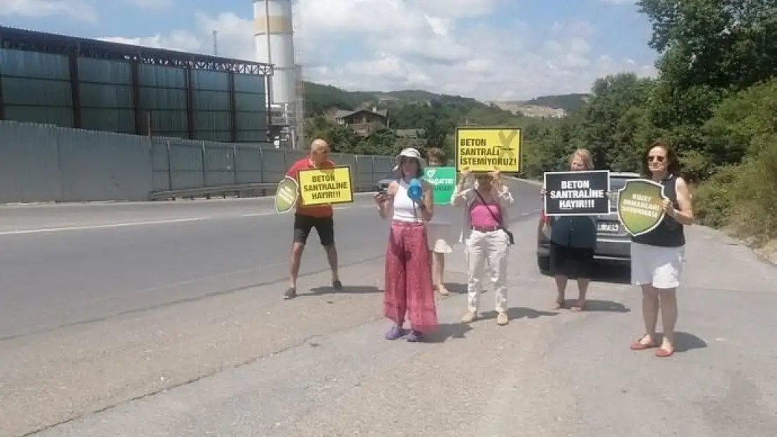 Uskumruköy halkının ‘Kaçak beton santrali’ çilesi sürüyor