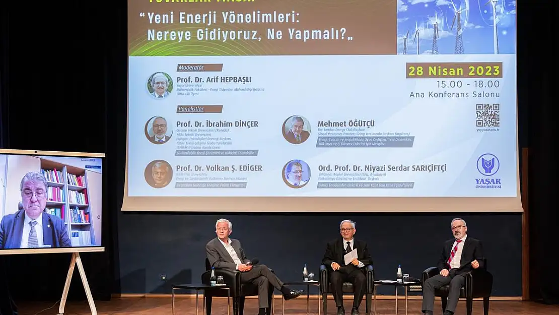 Uzmanlar, sürdürülebilir enerjinin geleceği için panelde buluştu