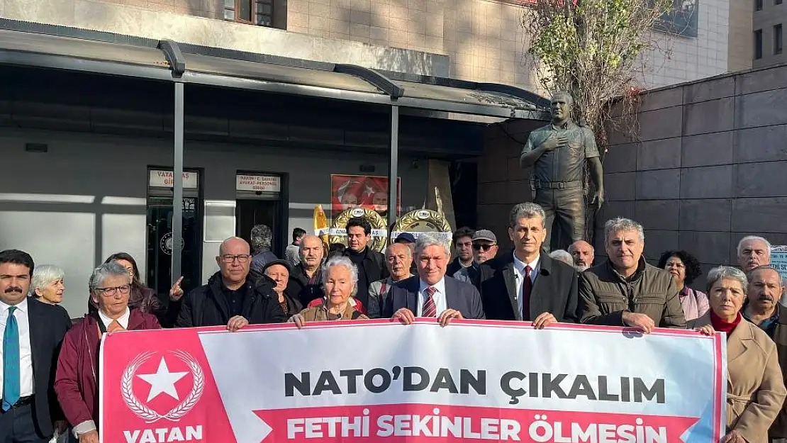 Vatan Partisi İzmir Büyükşehir Belediye Başkan Adayı Bolluk: NATO'ya 'evet', PKK'ya destektir