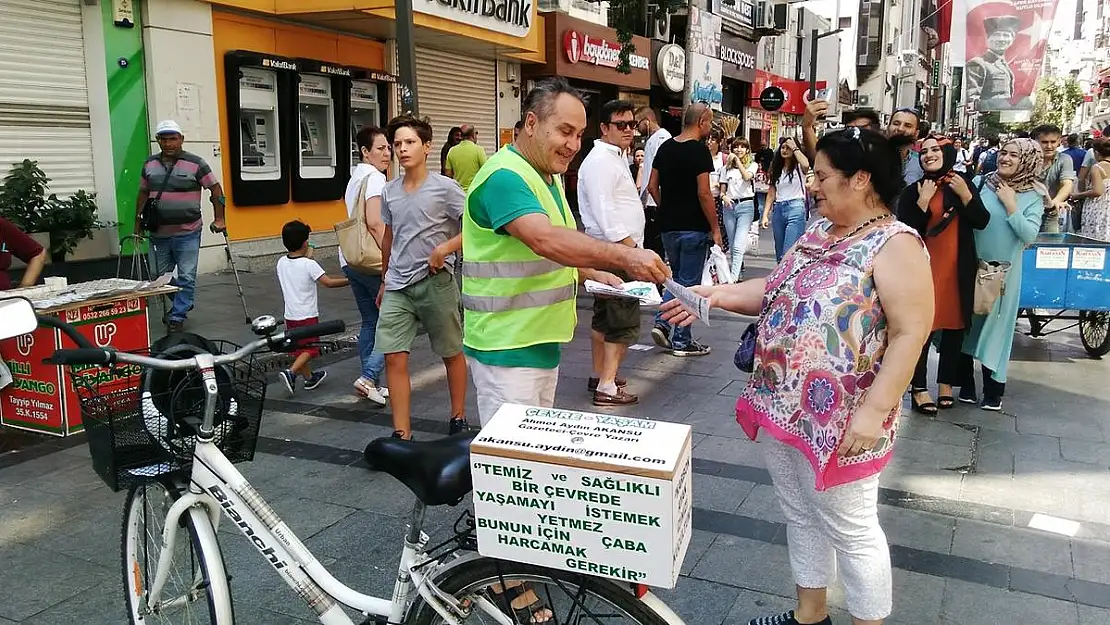 “Yarına temiz bir dünya bırakmalıyız”