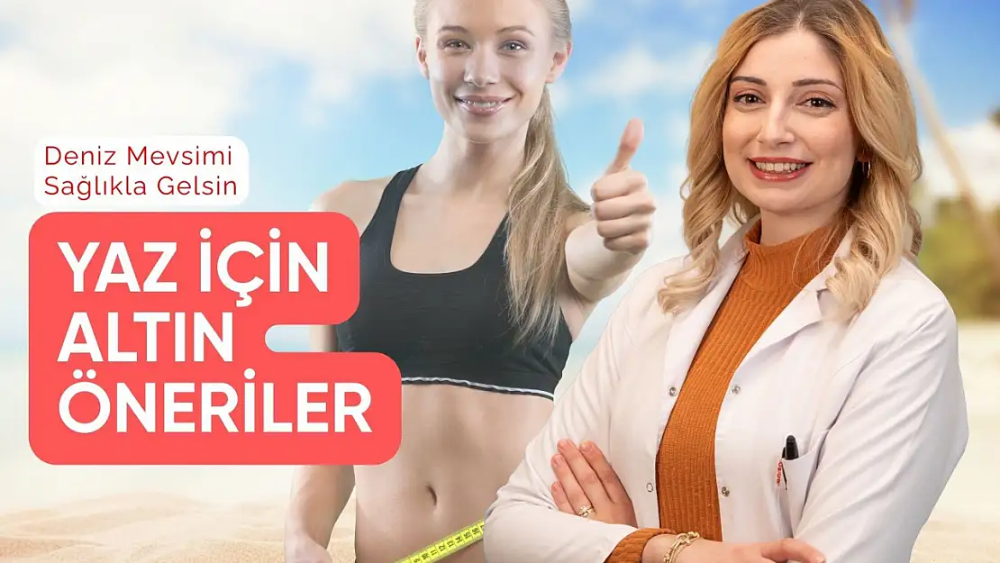 Yaza girerken dikkat: Şok diyetler yerine…