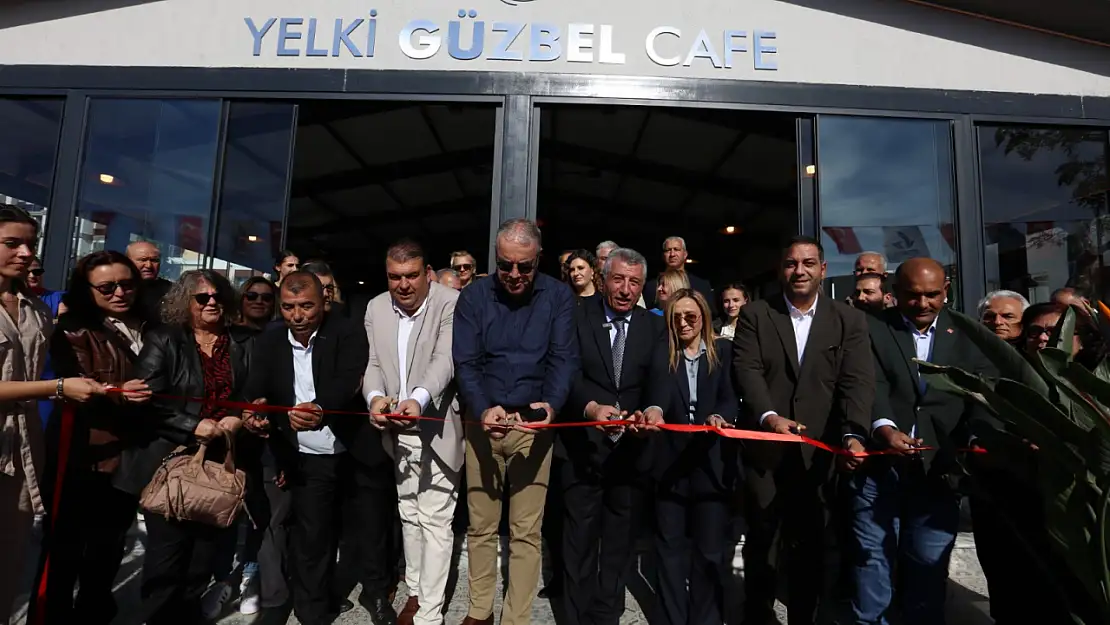 Yelki Güzbel Cafe renkli bir törenle hizmete girdi