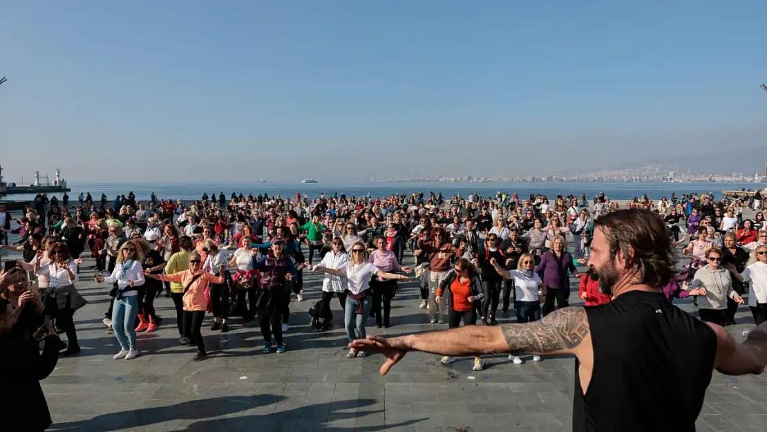 Yeni yılın ilk günlerine danslı karşılama