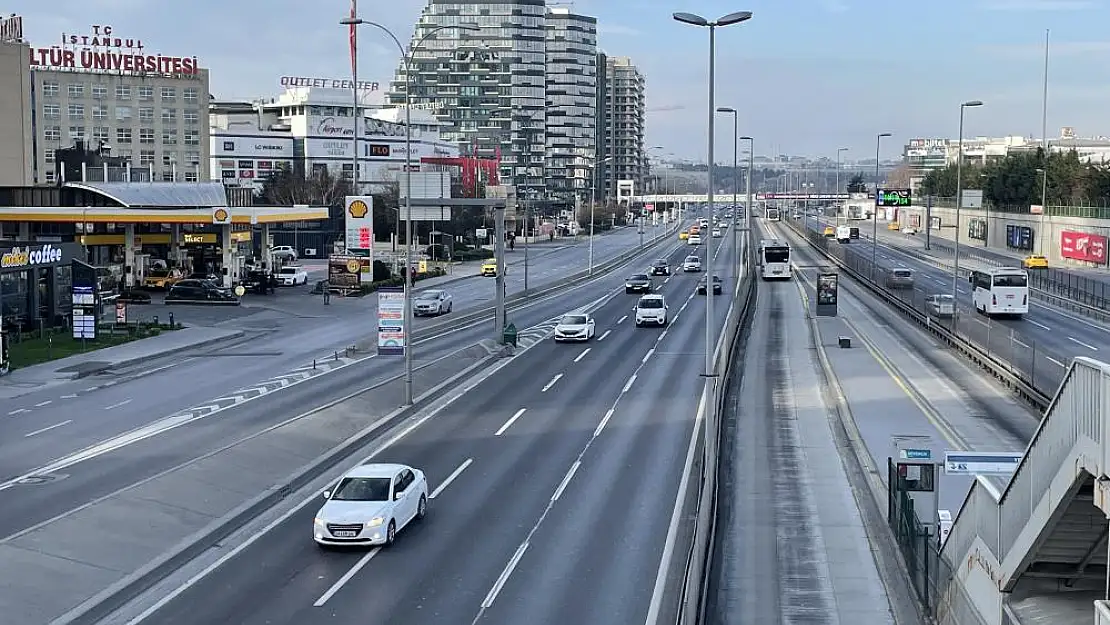 Yeni yılın ilk gününde trafik yüzde 1’e düştü