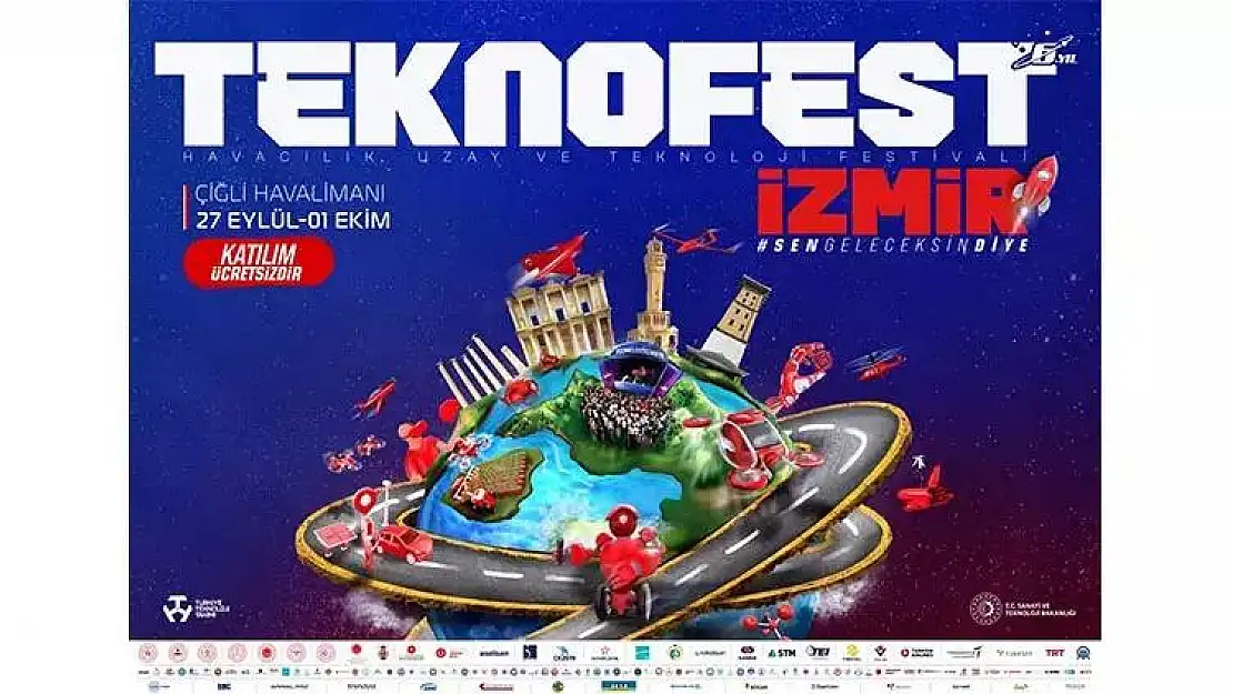 Yılın son TEKNOFEST’i ‘TEKNOFEST İzmir’ yarın başlıyor