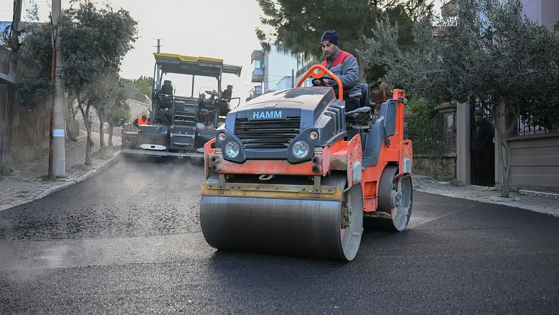 Yol çalışmaları hız kesmiyor