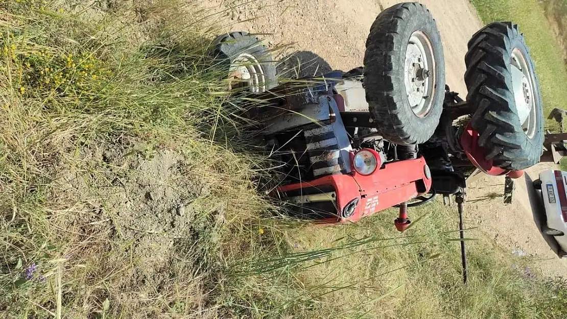 Yozgat'ta traktörün devrilmesi sonucu bir kişi öldü