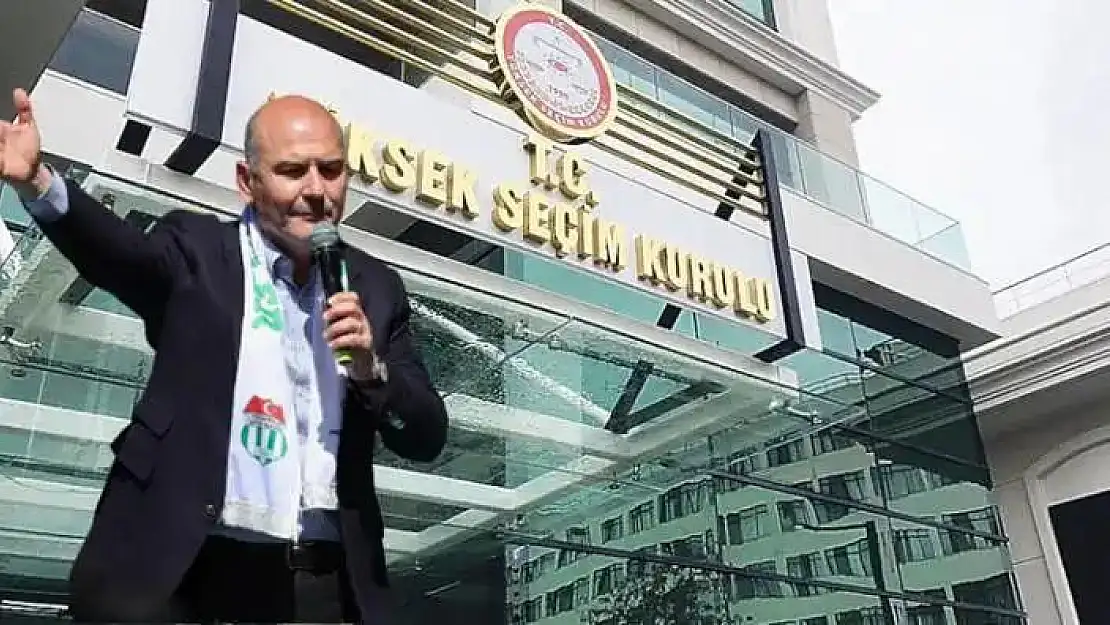 YSK’dan Süleyman Soylu’ya ret kararı