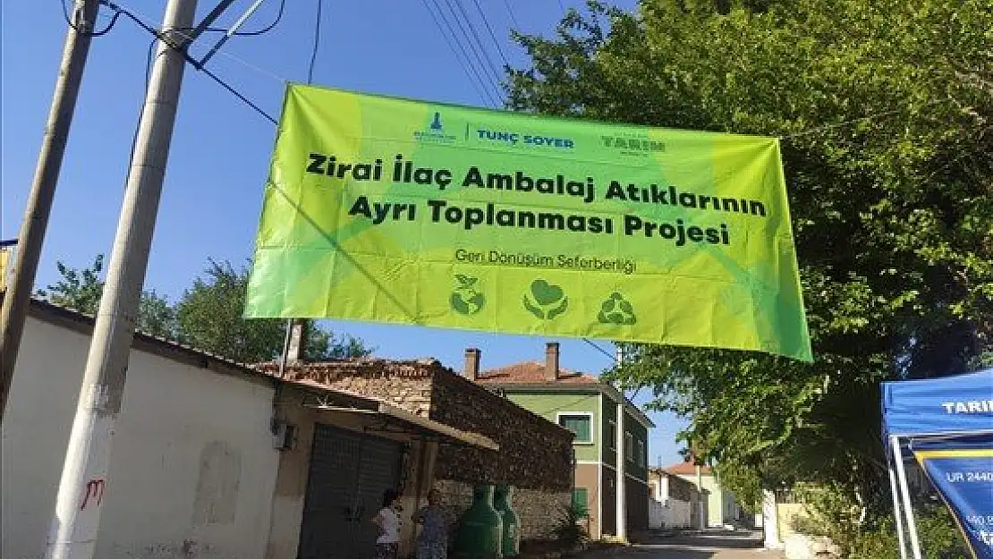 Zehirli ambalajlar yerini organik gübreye bıraktı