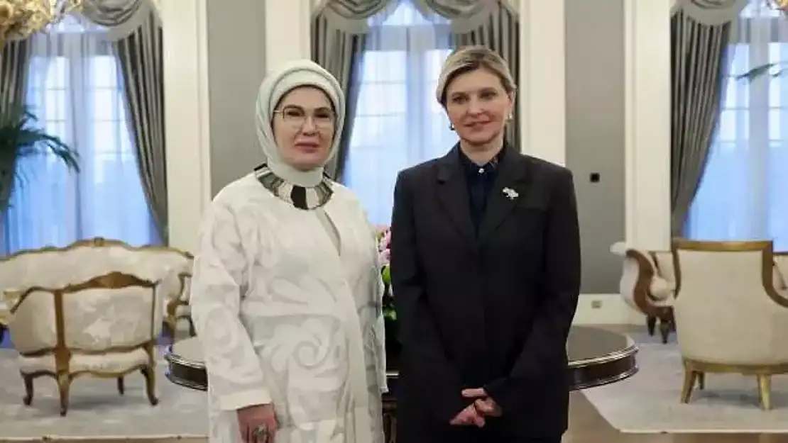 Zelenska'dan Emine Erdoğan'a minnet dolu teşekkür