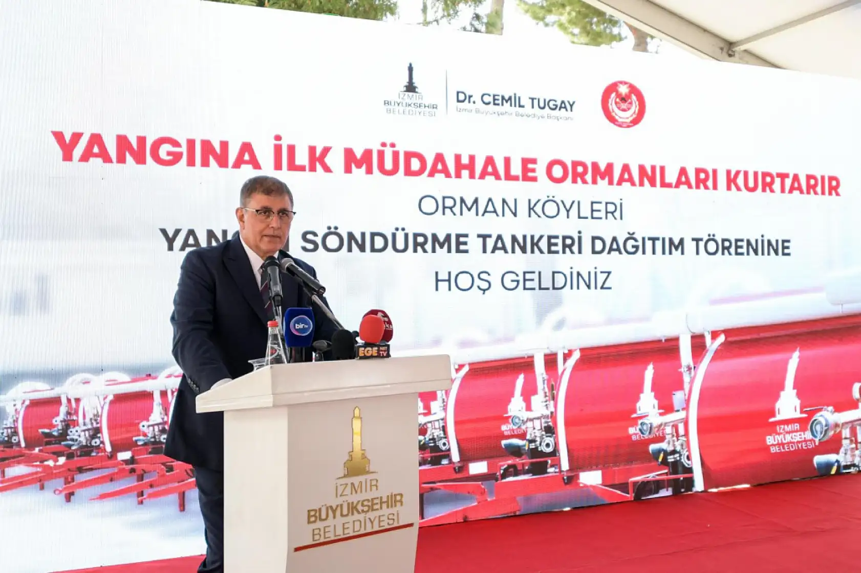 İzmir Büyükşehir Belediyesi'nden yangın ve afetlere karşı dev yatırım!
