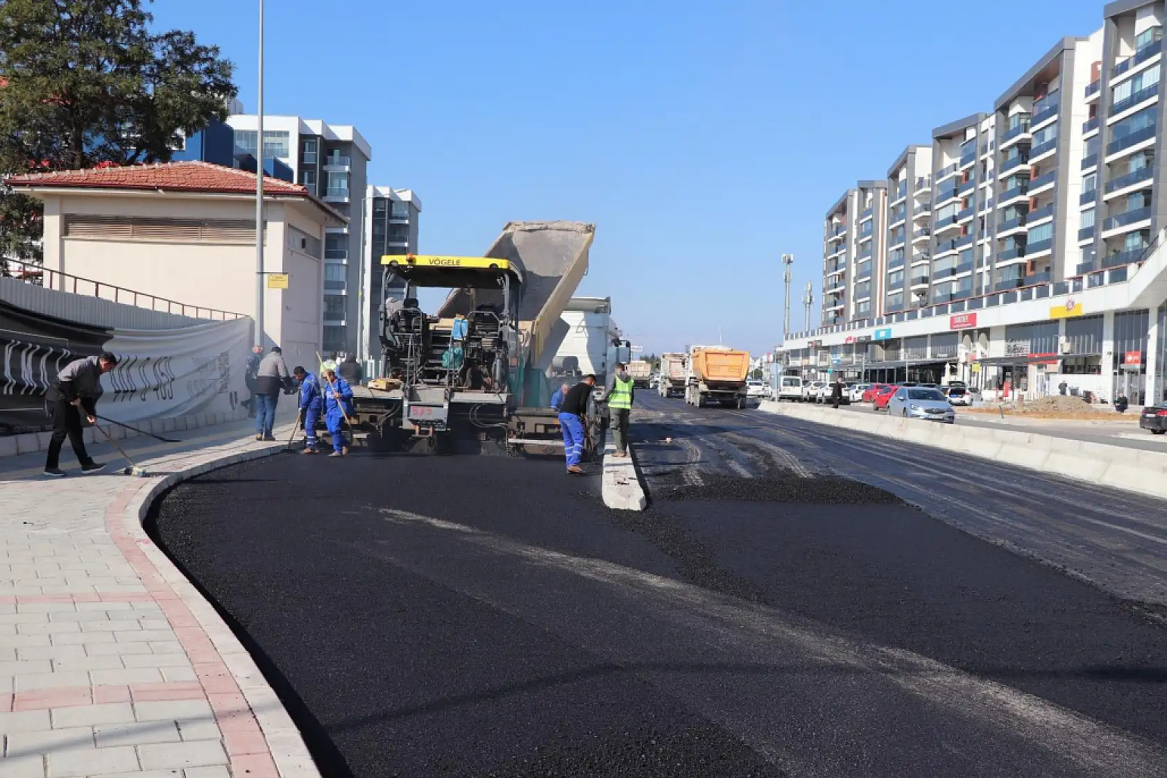 Eski Havaalanı Caddesi baştan sona yenilendi! İşte yeni hali