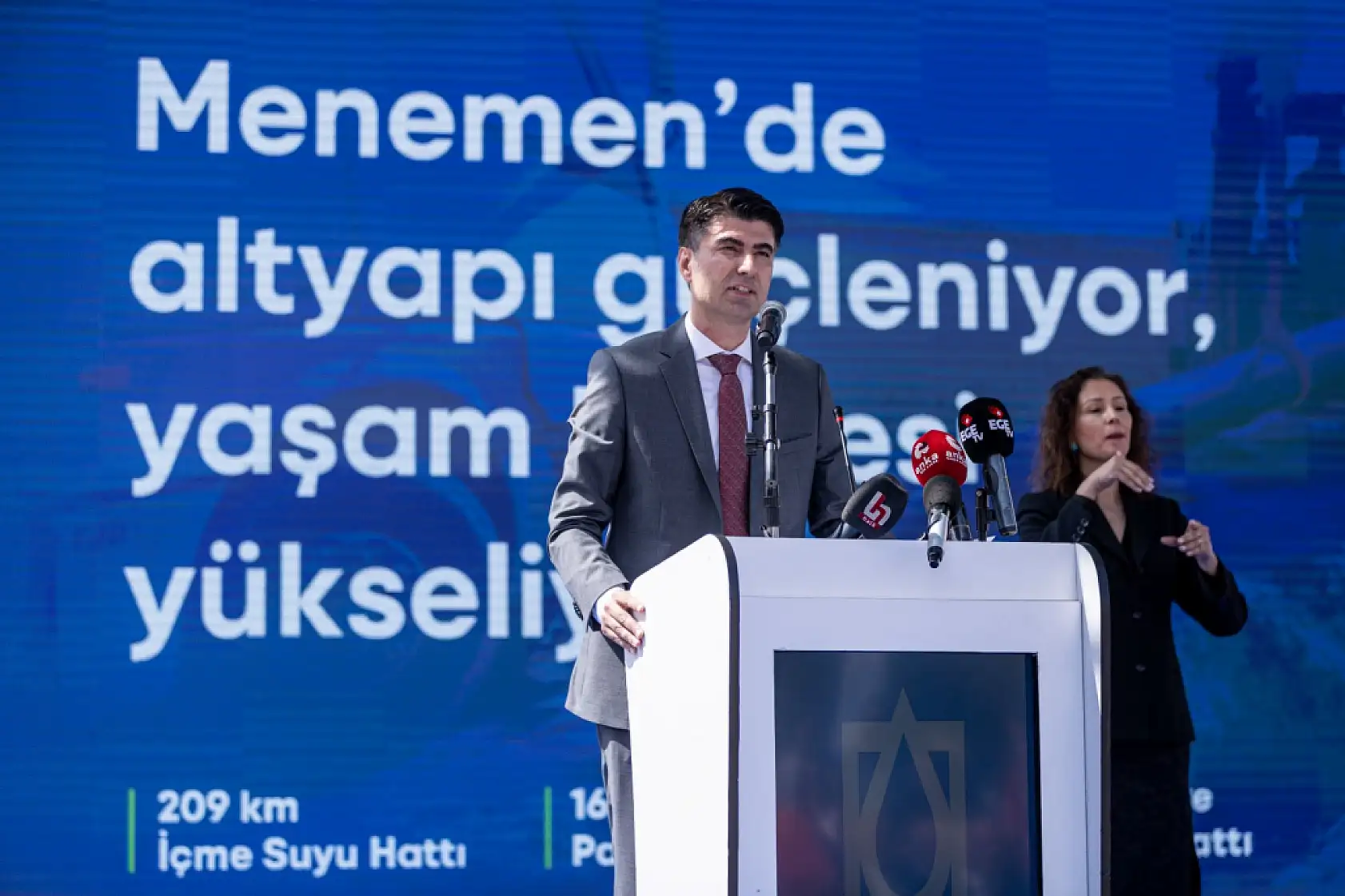 Menemen'e 620 milyon liralık altyapı yatırımı