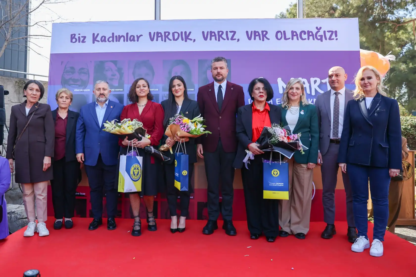 Kadın emeği gökyüzüne yükseldi
