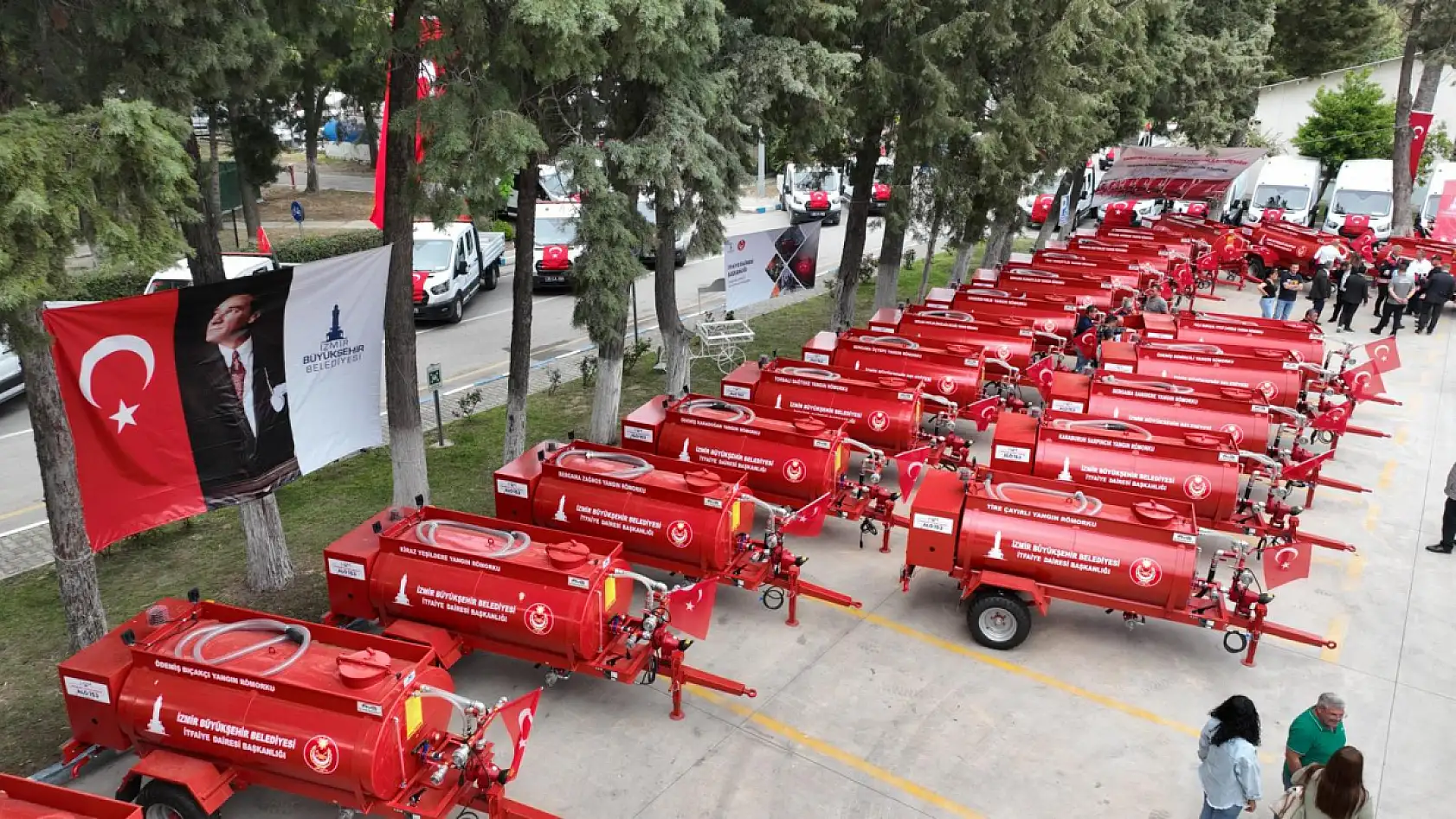 İzmir Büyükşehir Belediyesi'nden yangın ve afetlere karşı dev yatırım!