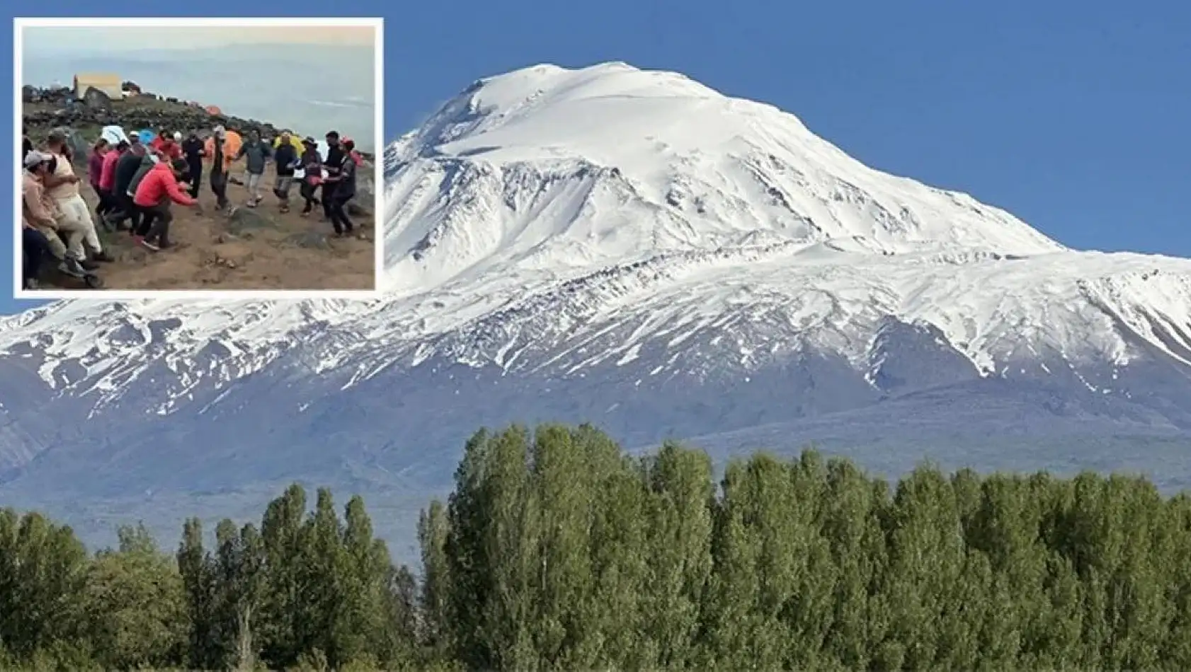 Ağrı Dağı’na tırmanan iki kişi kayboldu