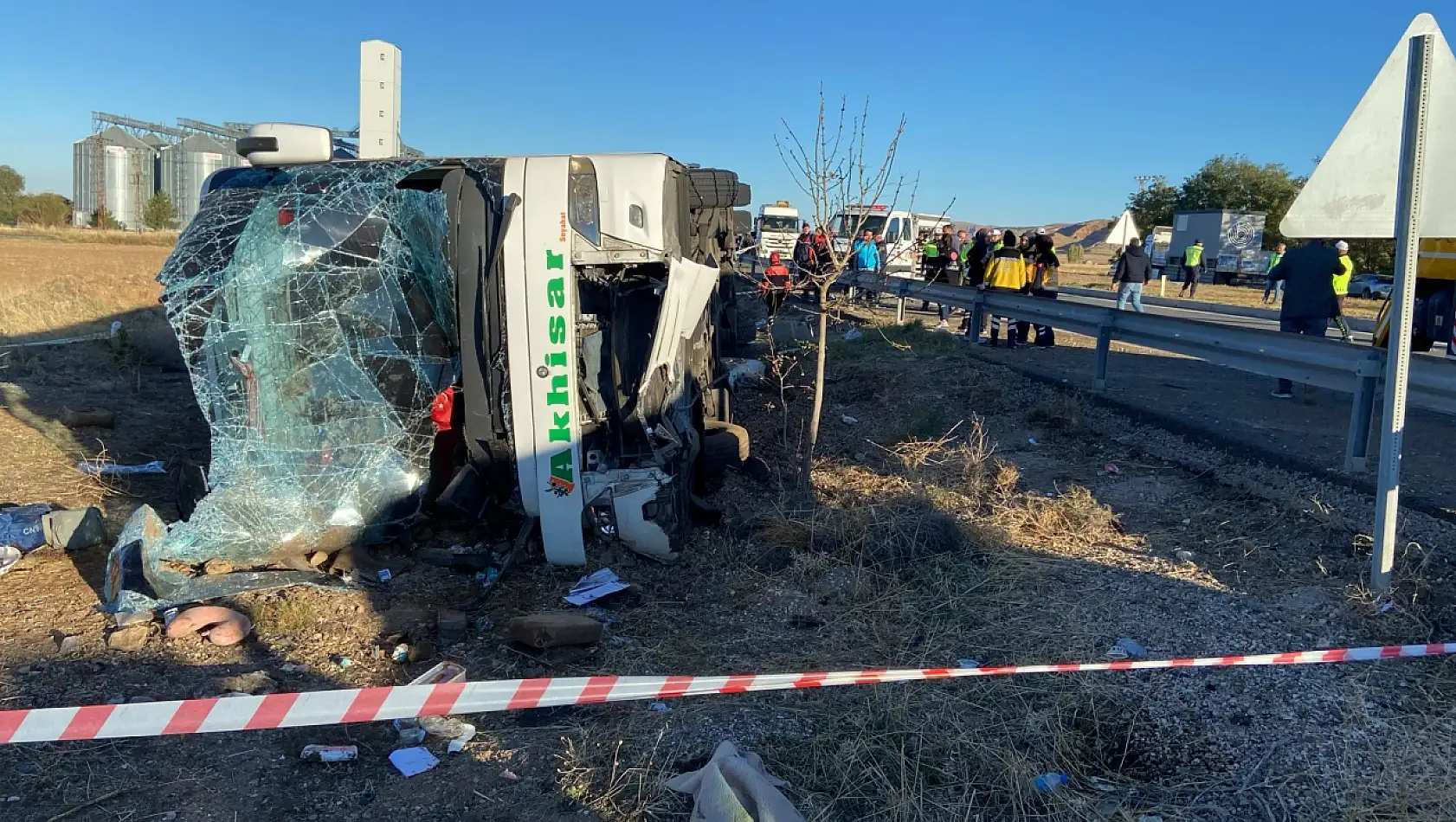 Aksaray'da otobüs faciası: Çok sayıda ölü ve yaralı var!