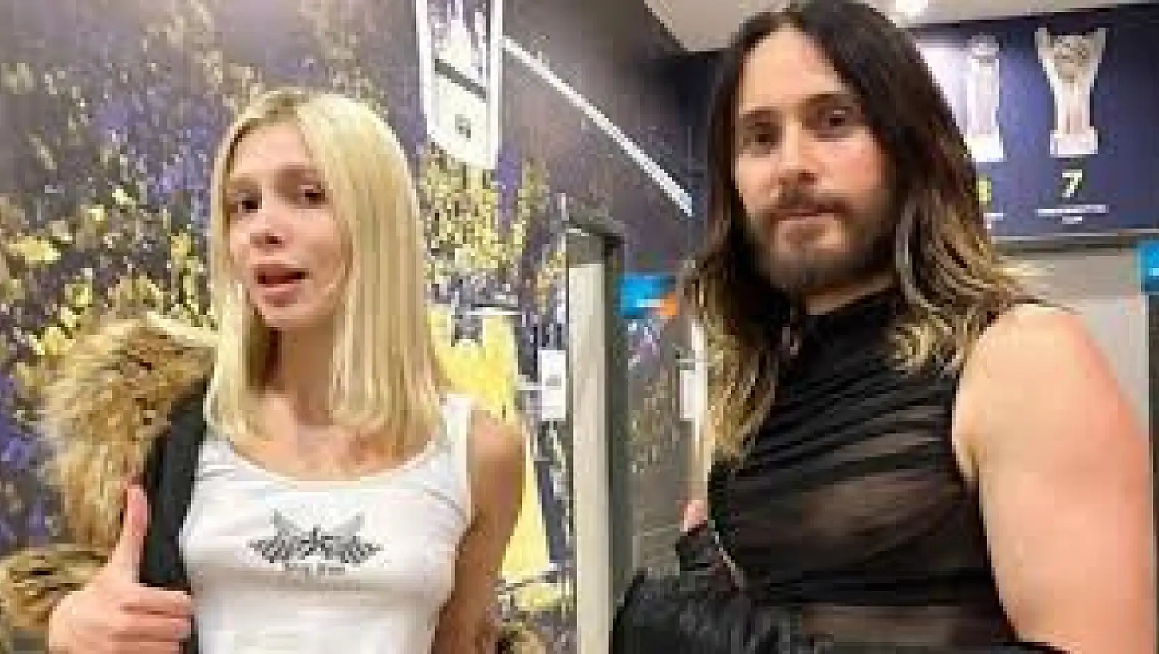 Jared Leto ve Aleyna Tilki İstanbul'da buluştu