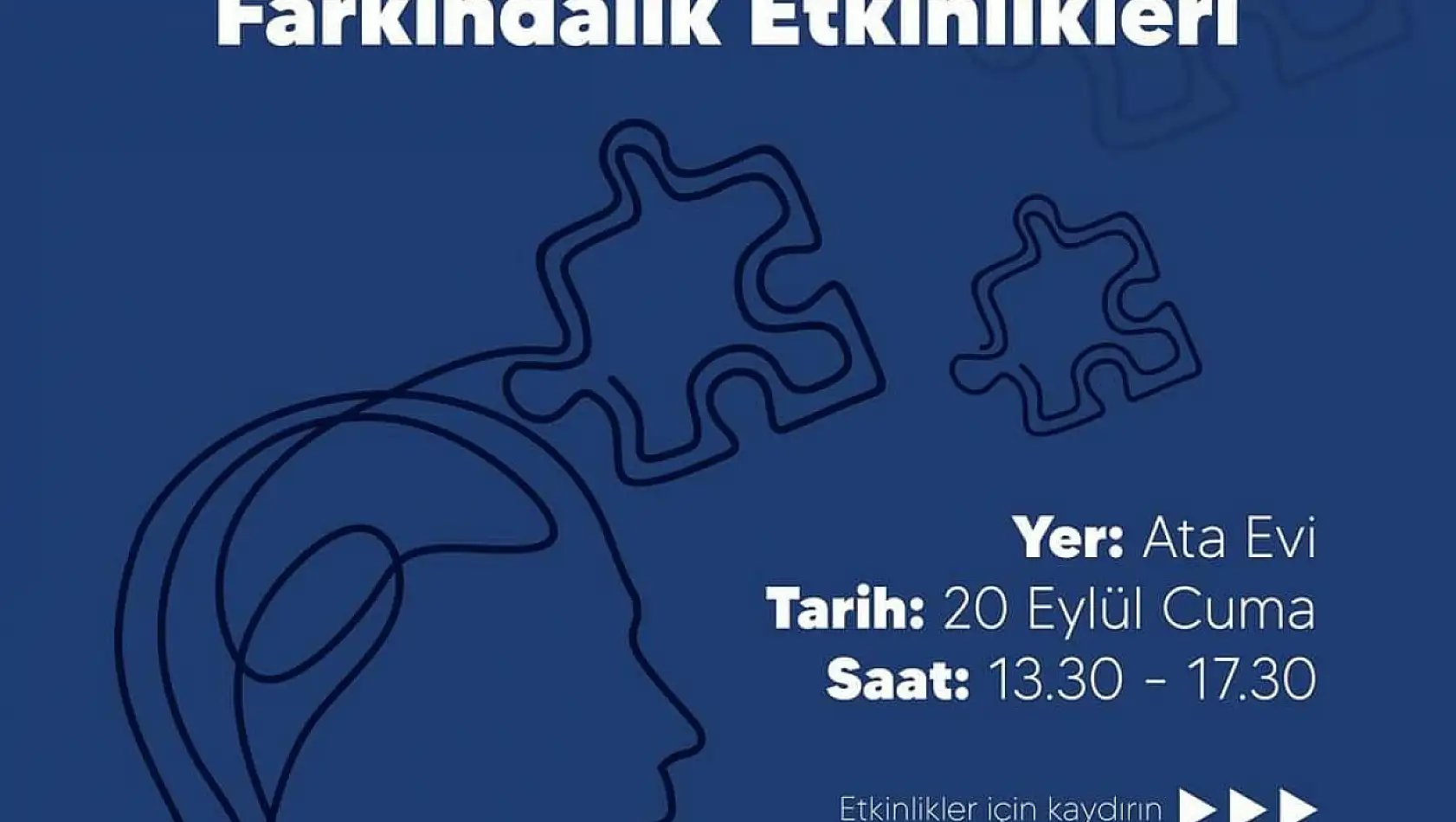 Alzheimer Farkındalığı için etkinlik düzenliyor