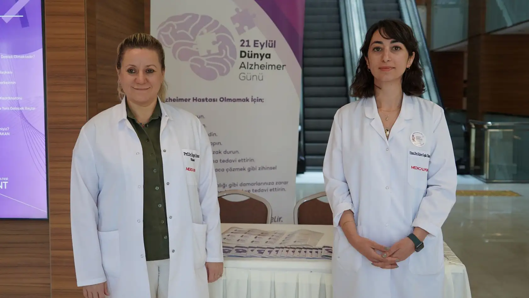 Alzheimer için farkındalık yaratıyorlar