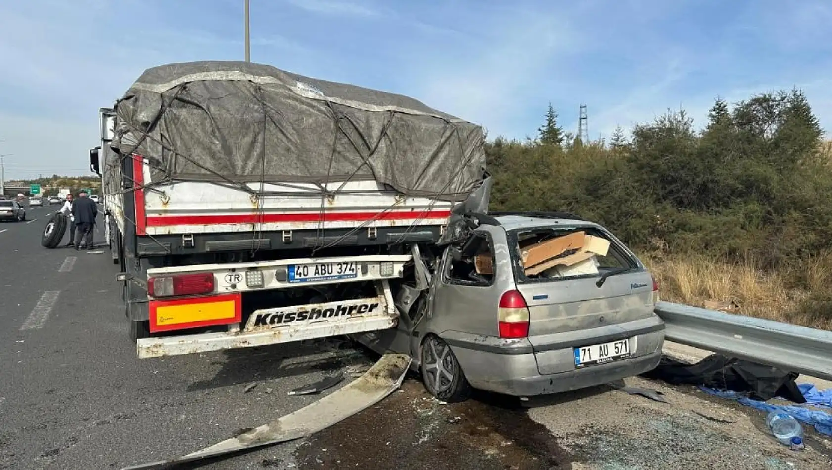 Ankara'da korkunç trafik kazası: Ölü ve yaralılar var