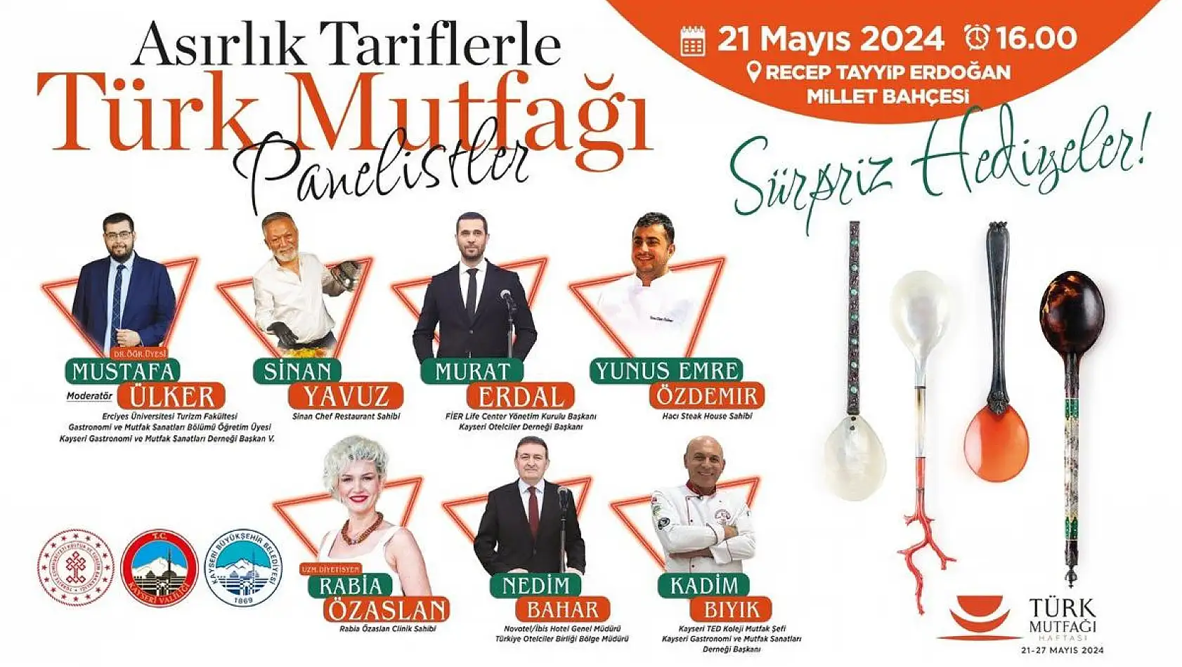 'Asırlık Tariflerle Türk Mutfağı' paneli düzenlendi