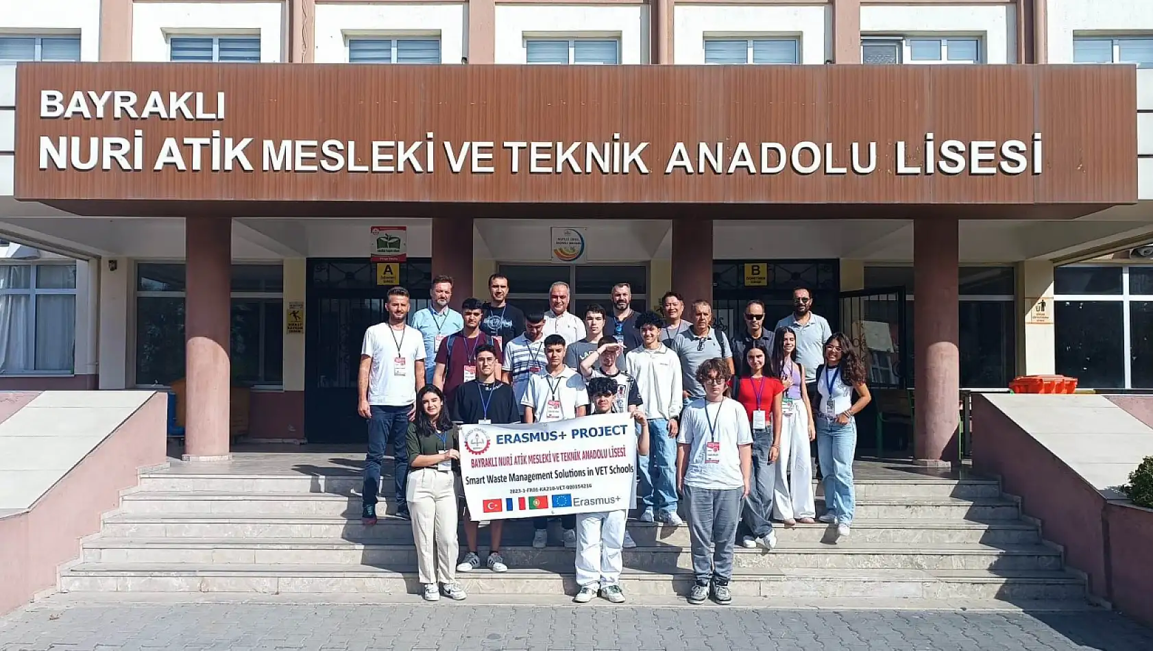 Bayraklı Nuri Atik Mesleki ve Teknik Anadolu Lisesi, Erasmus+ Projesini tamamladı