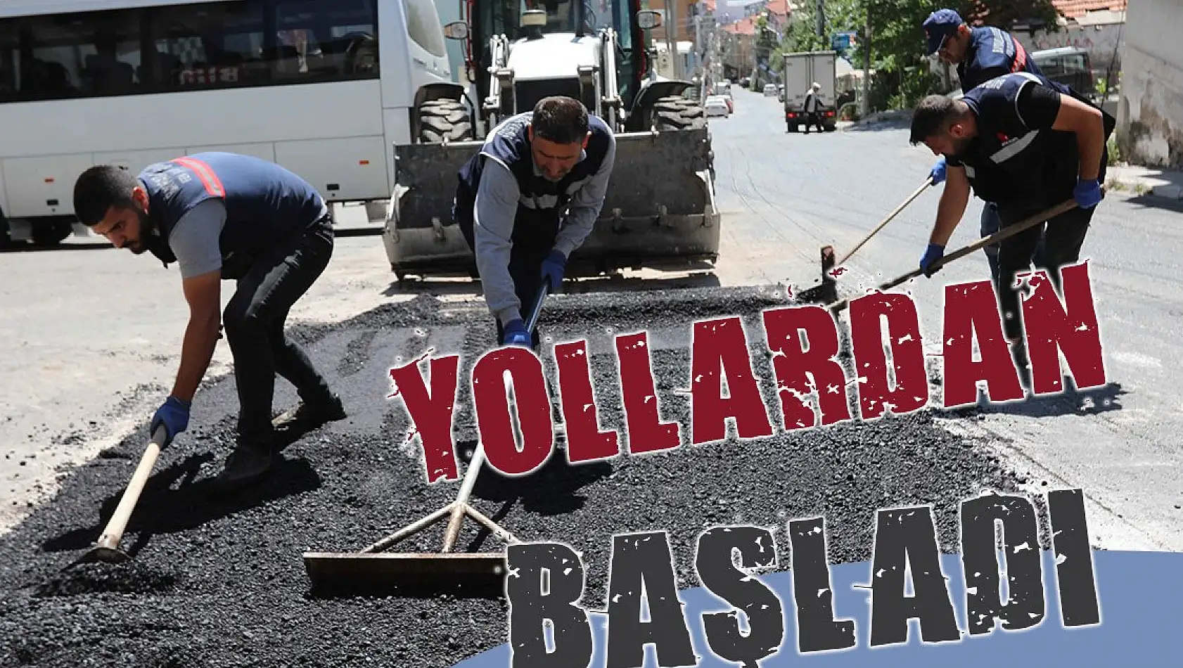 Bayraklı’da yol yenileme seferberliği