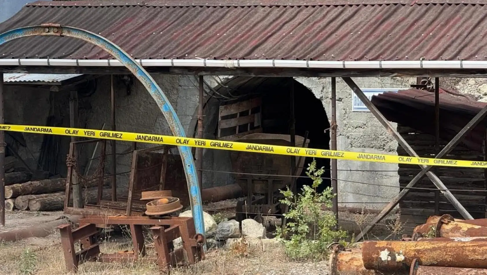 Bolu'da kömür ocağında feci iş kazası