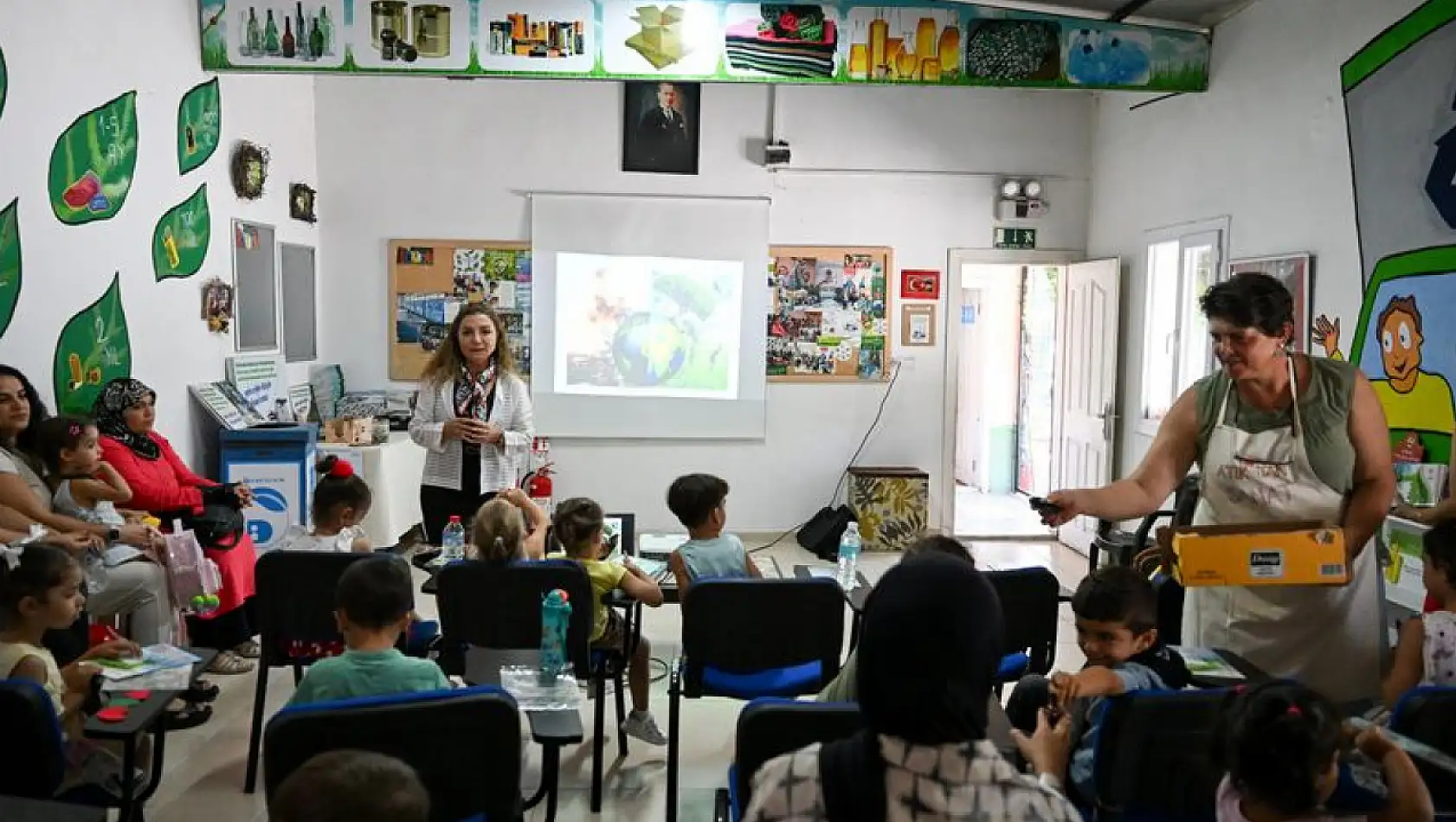 Bornova Belediyesi'nden çevre bilinci eğitimi