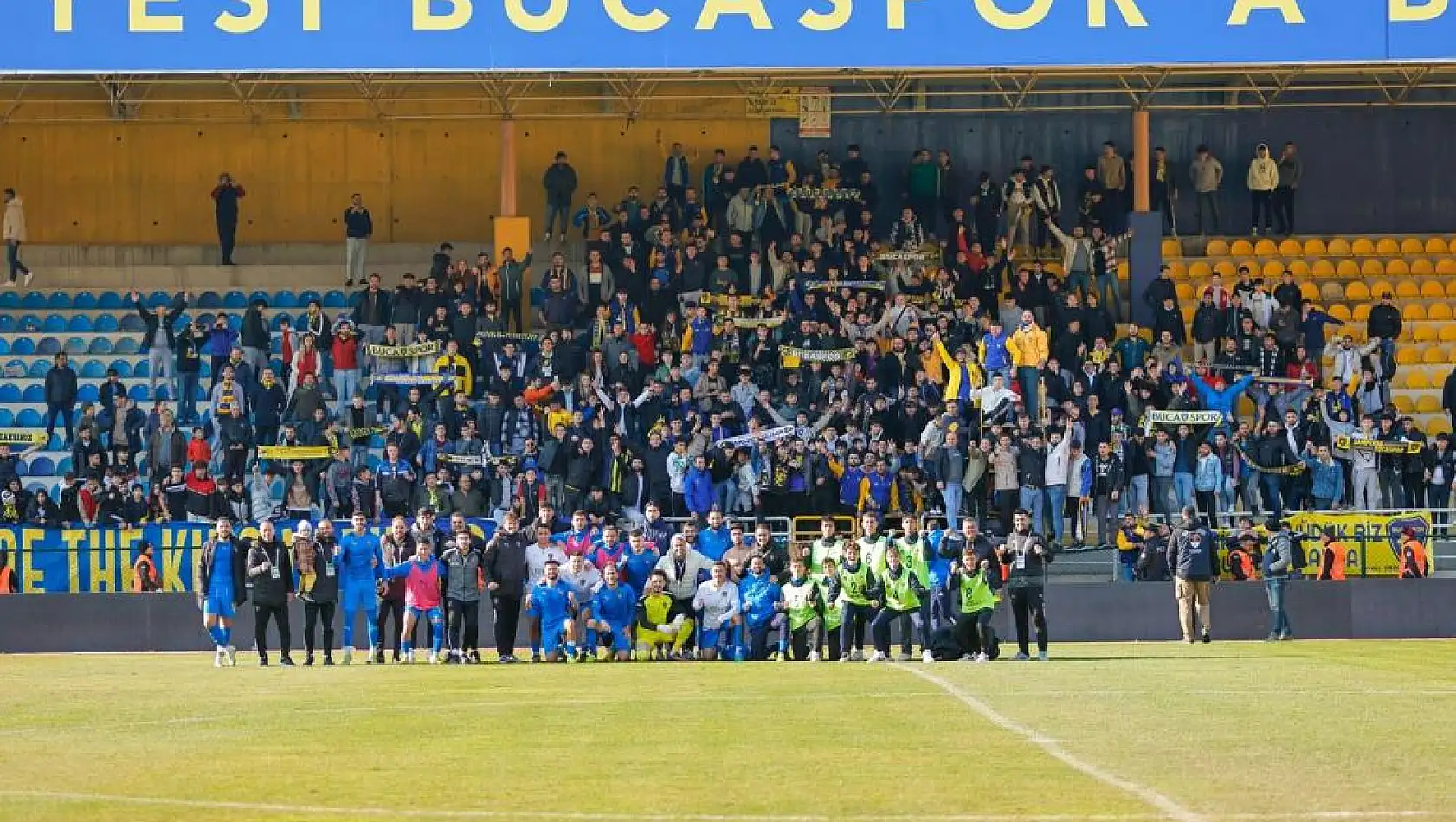 Bucaspor 1928, Uşak Spor maçında taraftarından yoksun