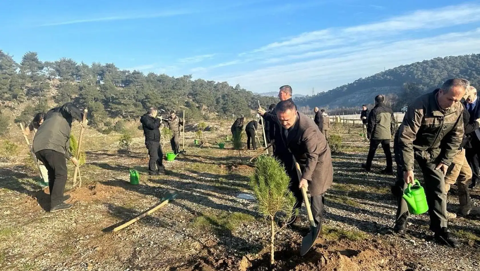 Çanakkale’de “Deprem Şehitleri Ormanı” fidan dikimi gerçekleştirildi