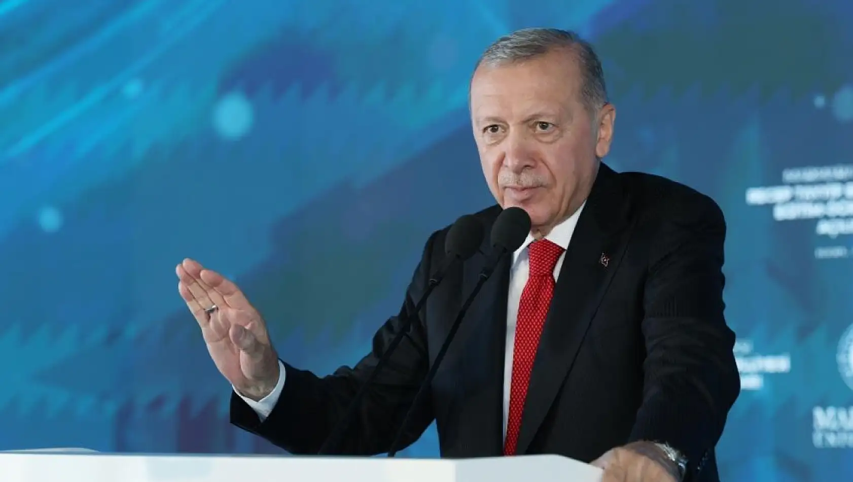 Erdoğan, kendi adını taşıyan Külliye'nin açılış töreninde konuştu 