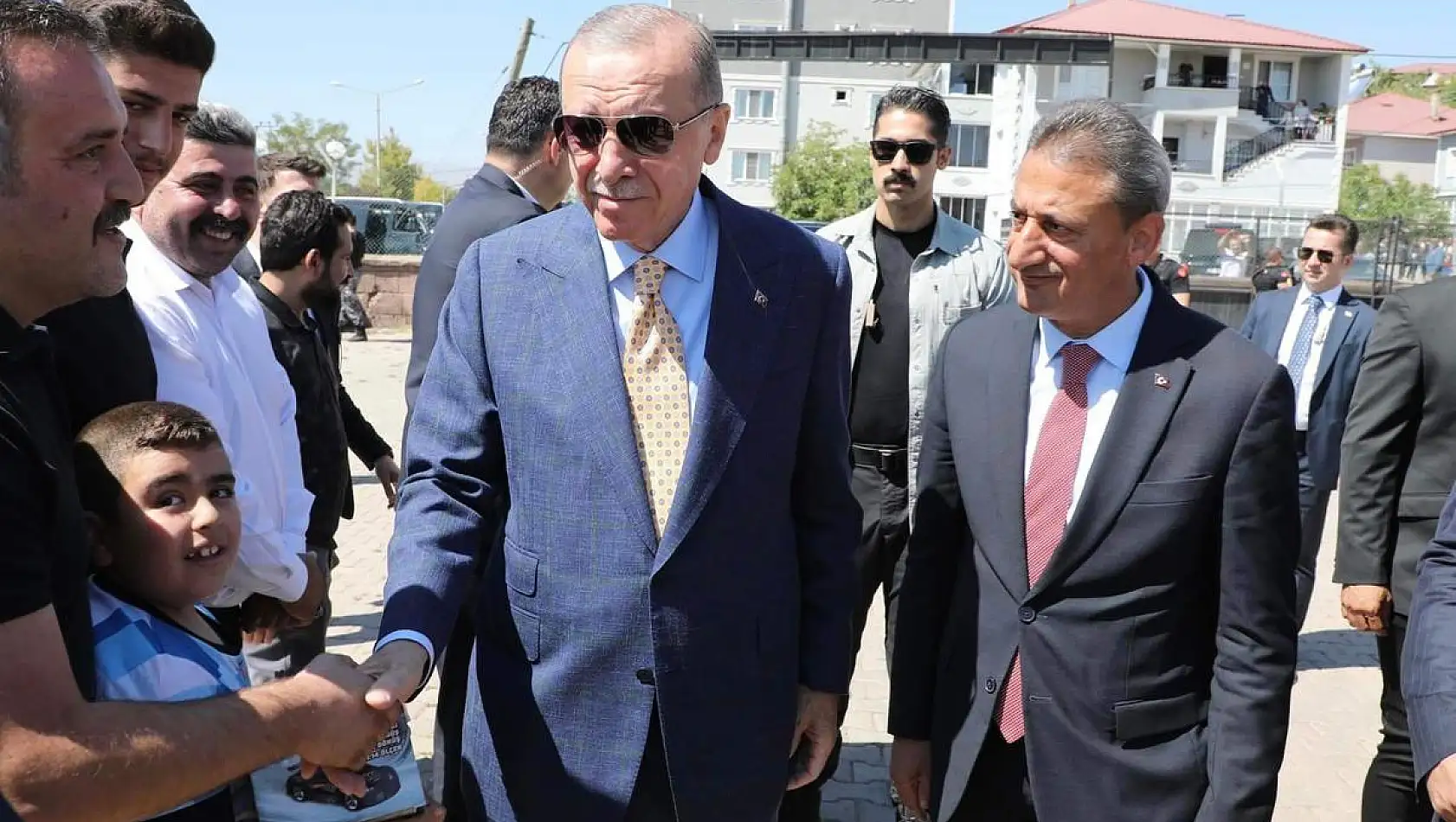 Erdoğan Malazgirt’e gitti