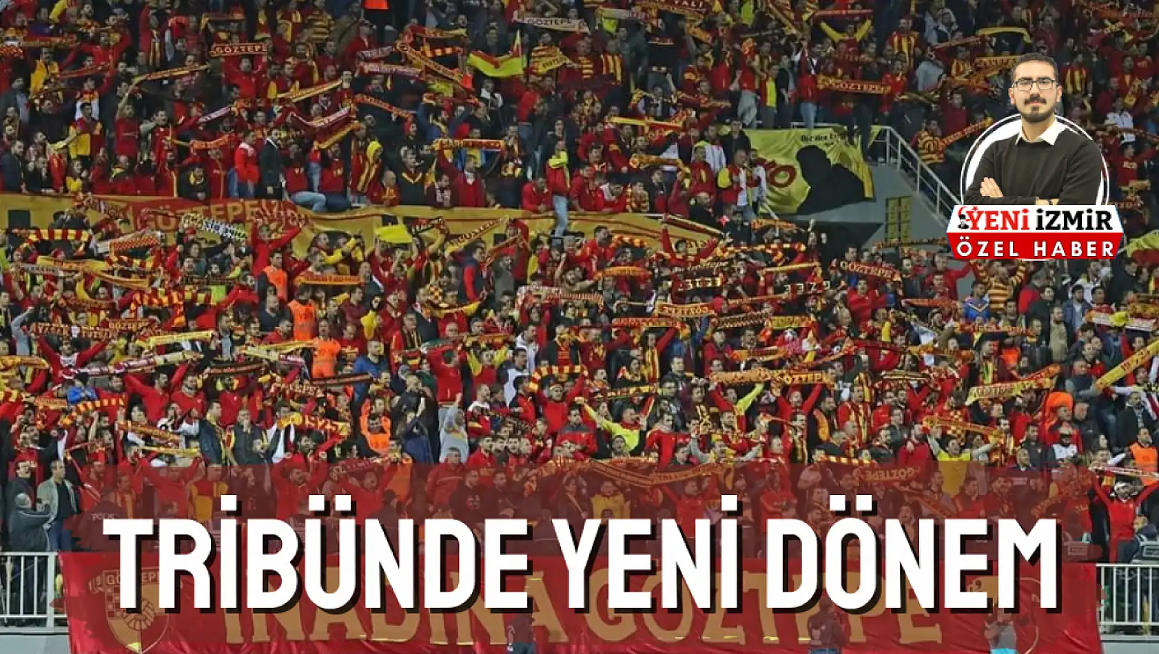 Göztepe tribünleri birleşiyor