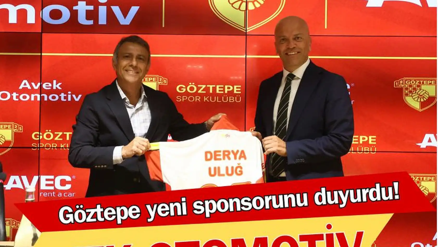 Göztepe yeni sponsorunu duyurdu!