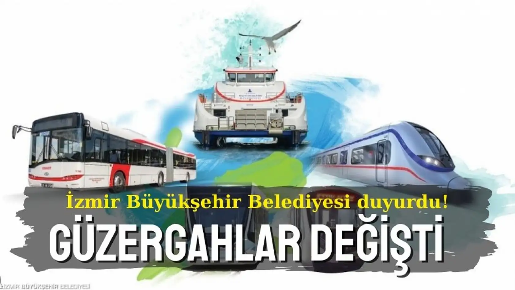 İzmir Büyükşehir Belediyesi'nden ulaşım duyurusu: Güzergahlar değişti!