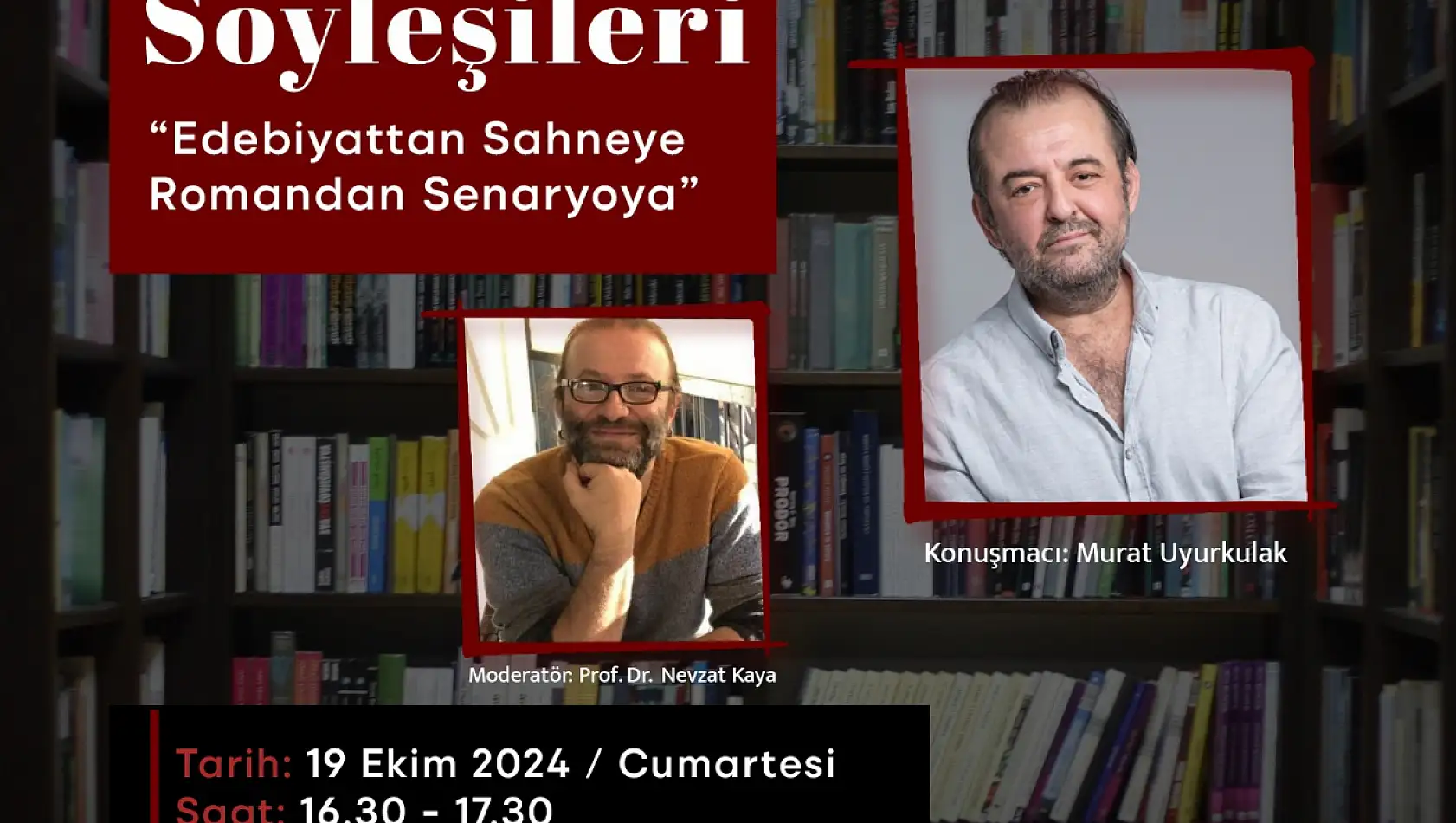 İzmir'de Edebiyattan sahneye!