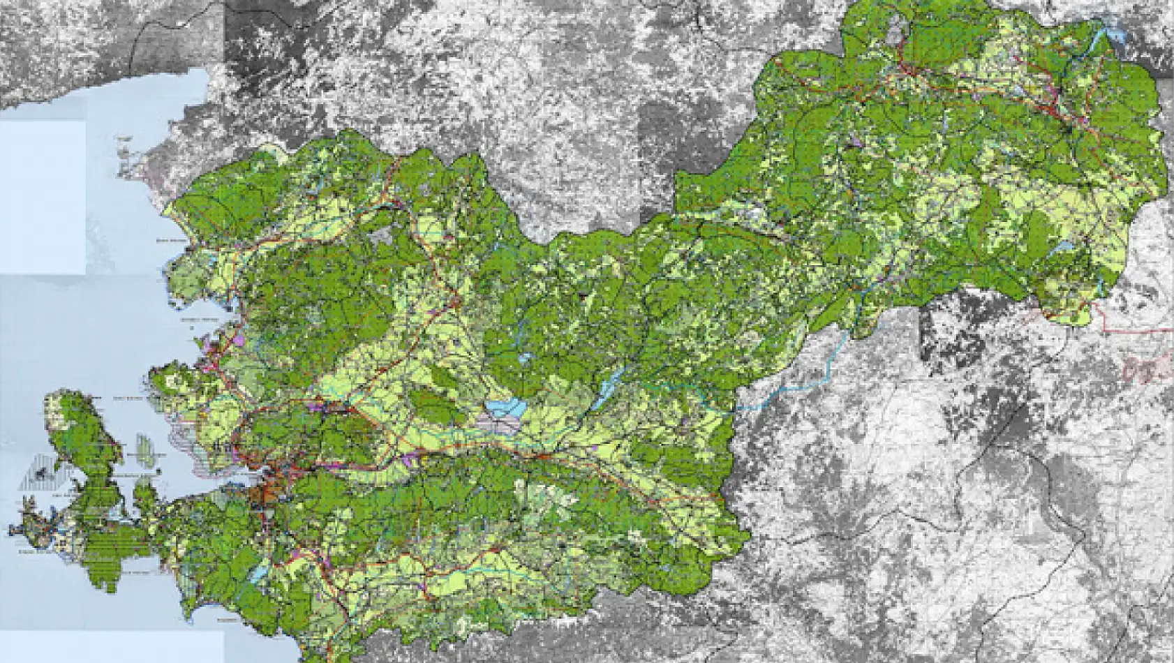 İzmir – Manisa 1/100.000'lik planına ari işletme ayarı