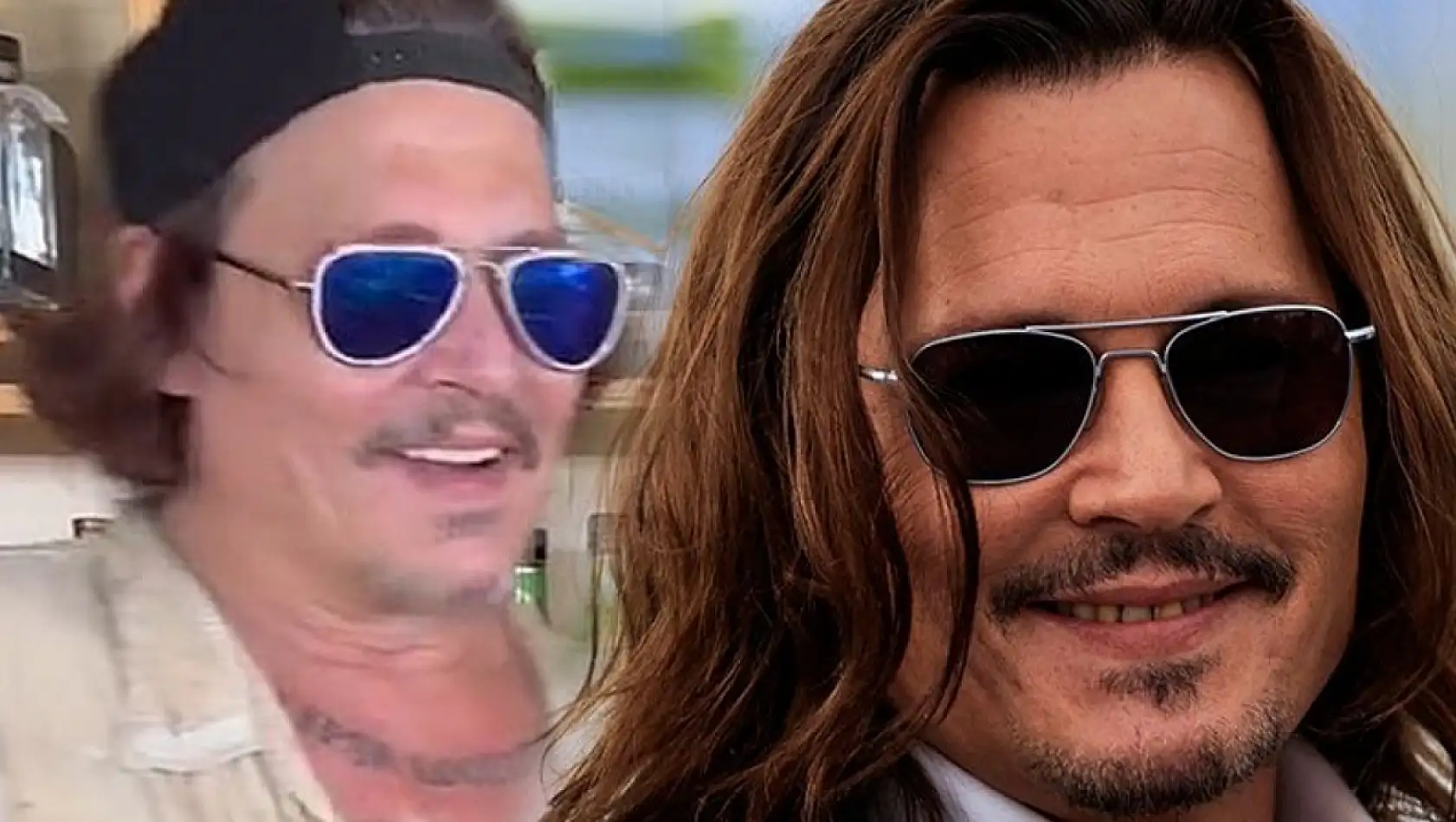 Johnny Depp, yeni bir gülüşle kameralara yansıdı