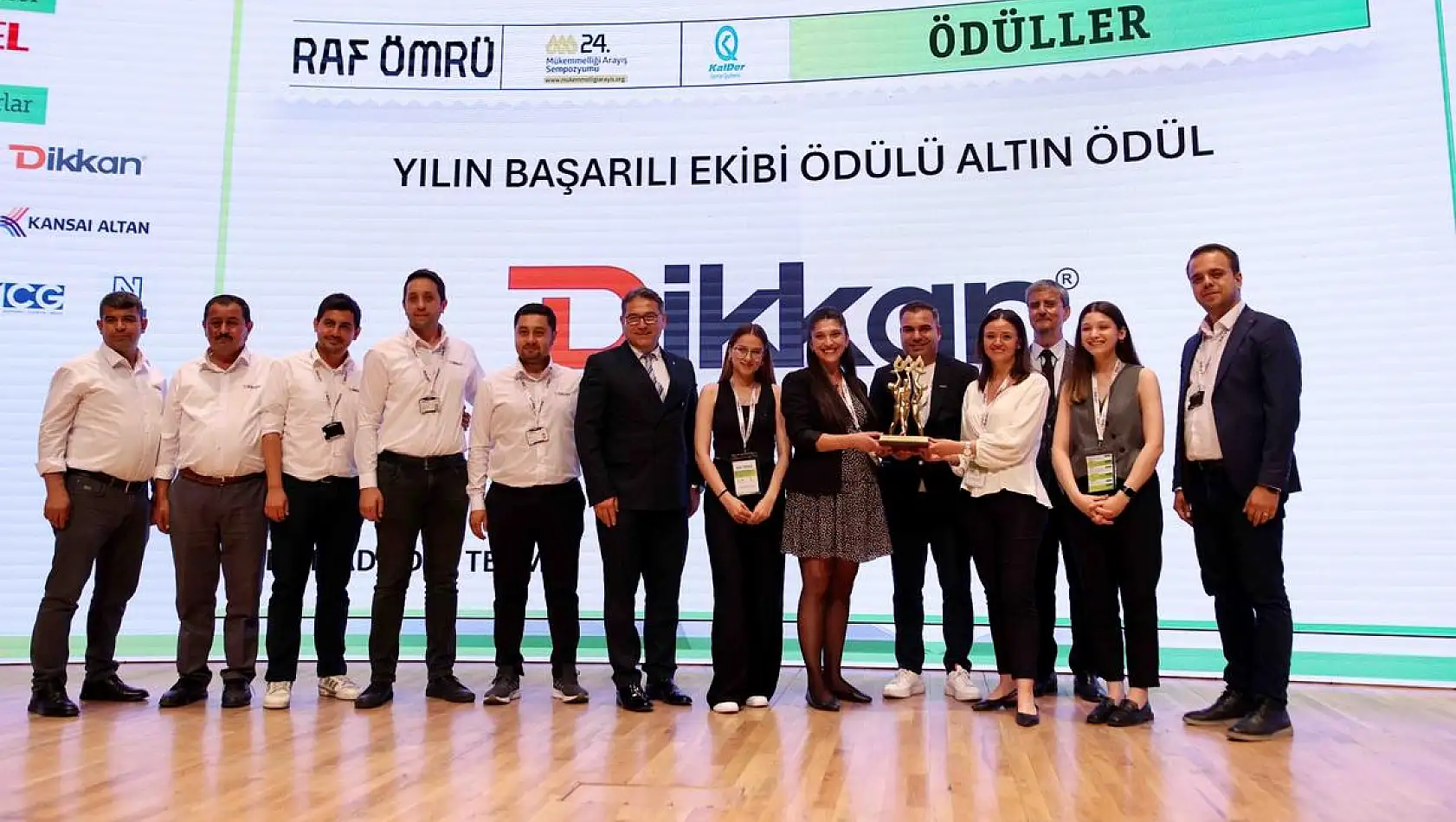 Kalitede mükemmeli arayanlar ödüllerini aldı