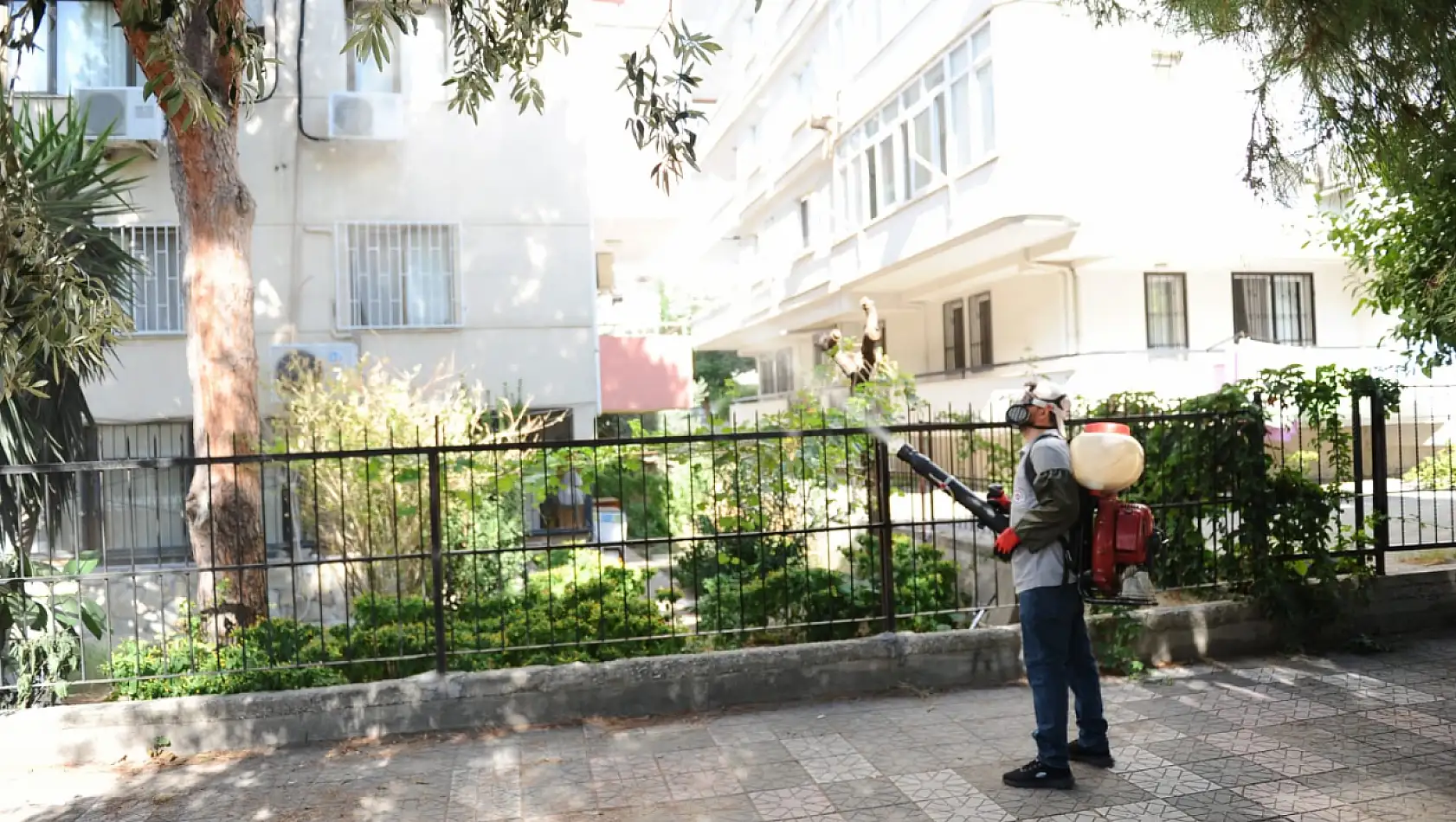 Karşıyaka'da haşere seferberliği