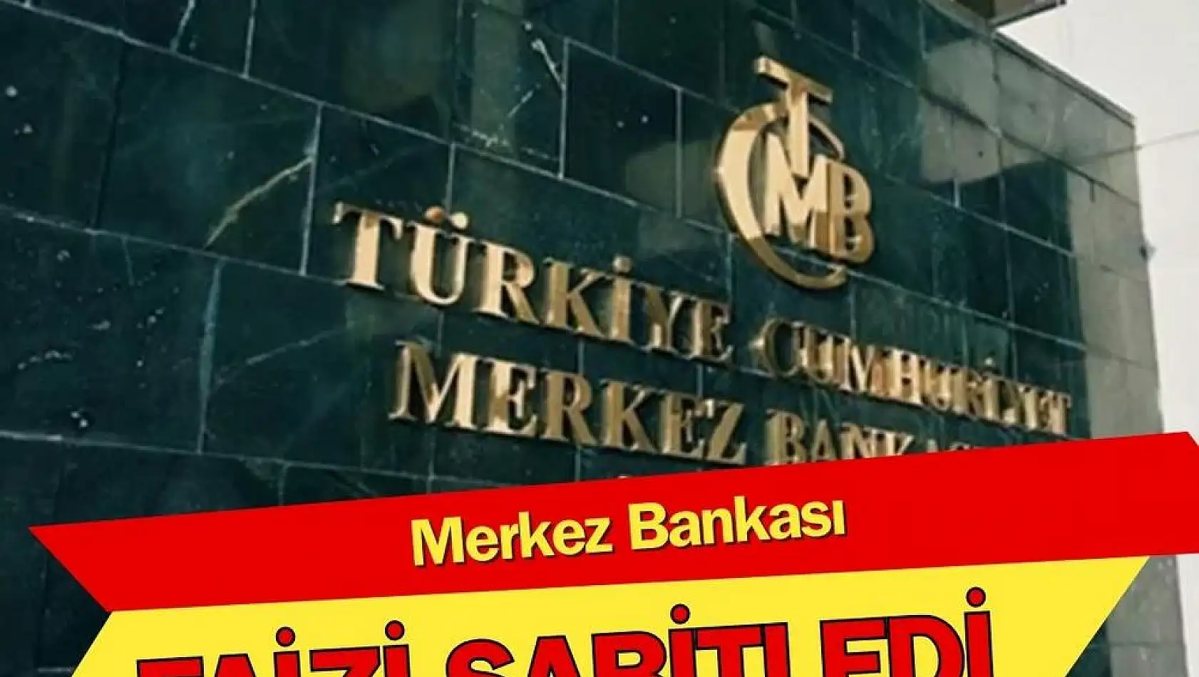 Merkez Bankası faizi yüzde 50'de sabitledi