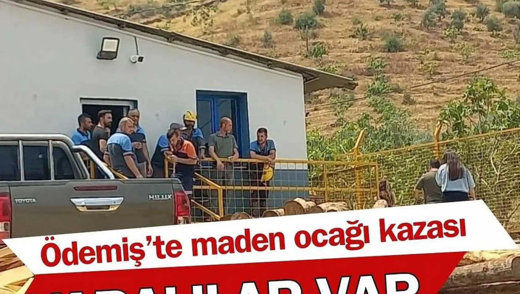 Ödemiş'te maden ocağı kazası: 3 yaralı