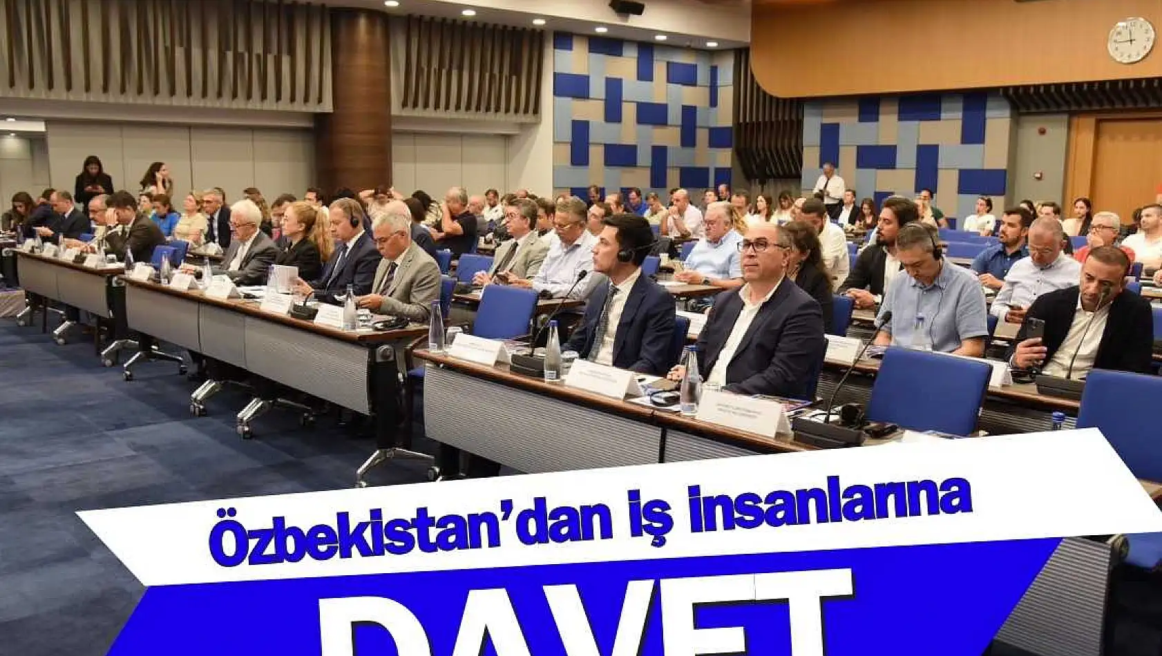 Özbekistan'dan Türk İzmir Ticaret Borsasına davet