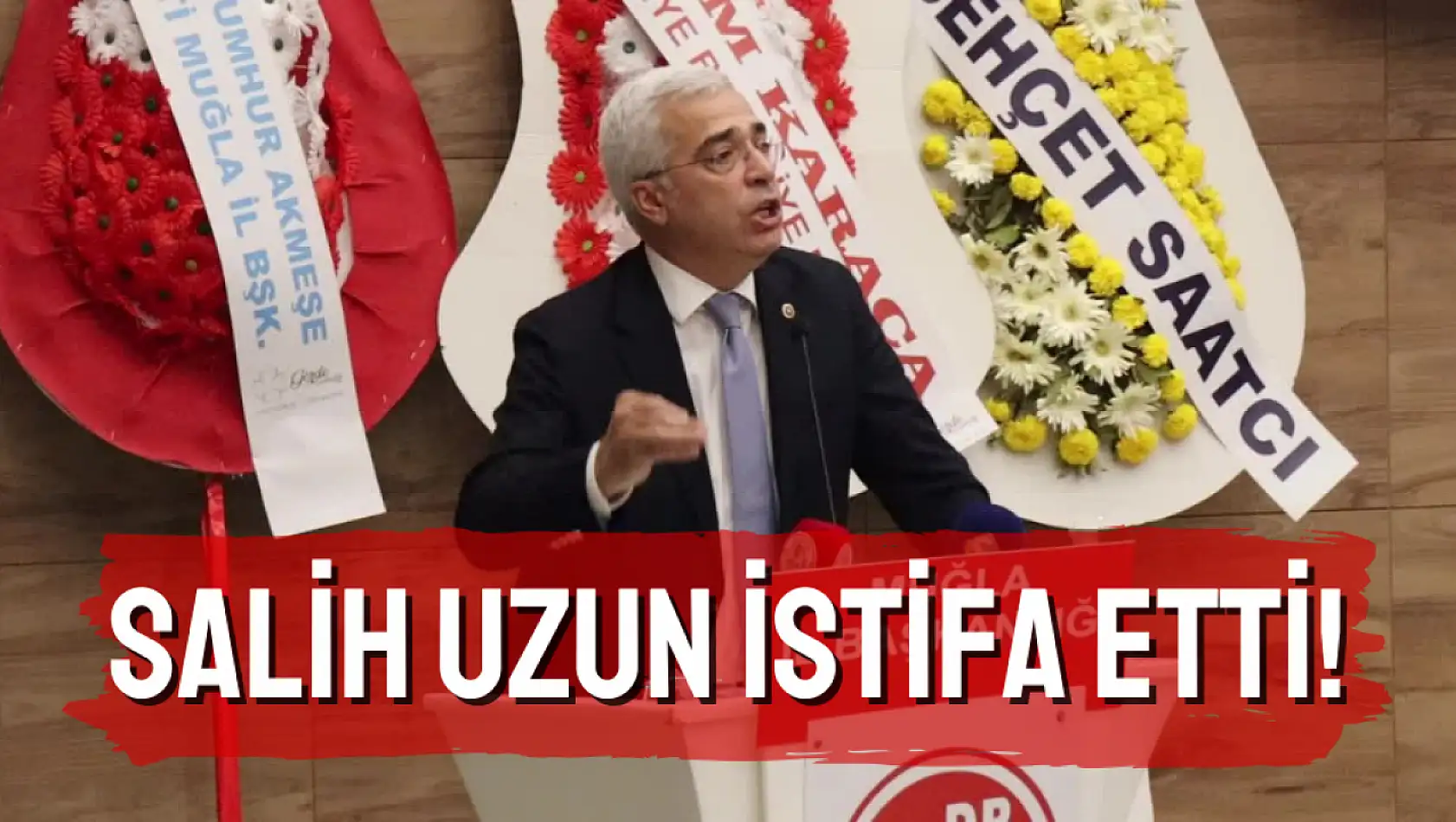 Salih Uzun istifa etti