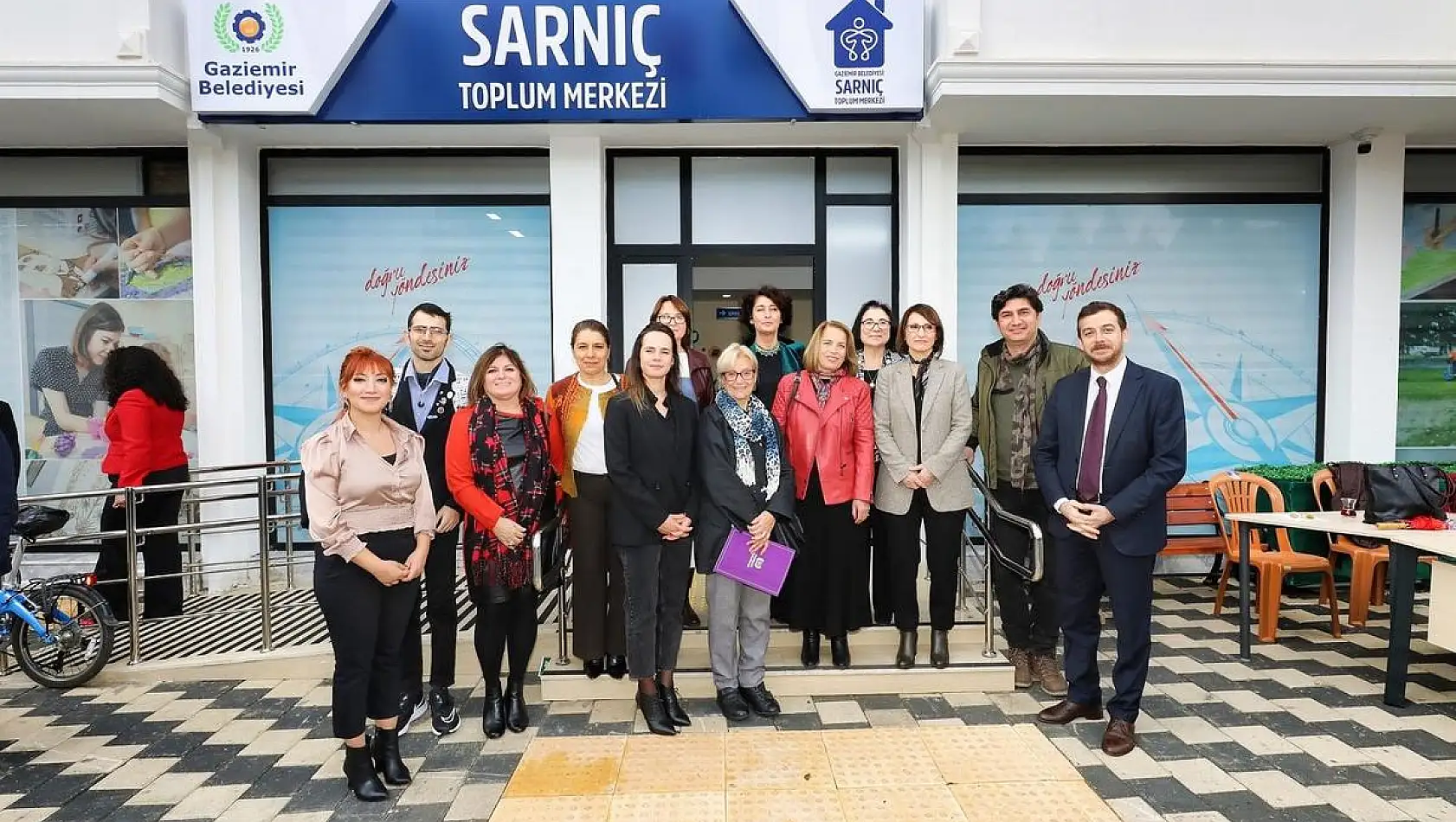 Sarnıç Toplum Merkezi’ne Kırmızı Bayrak 