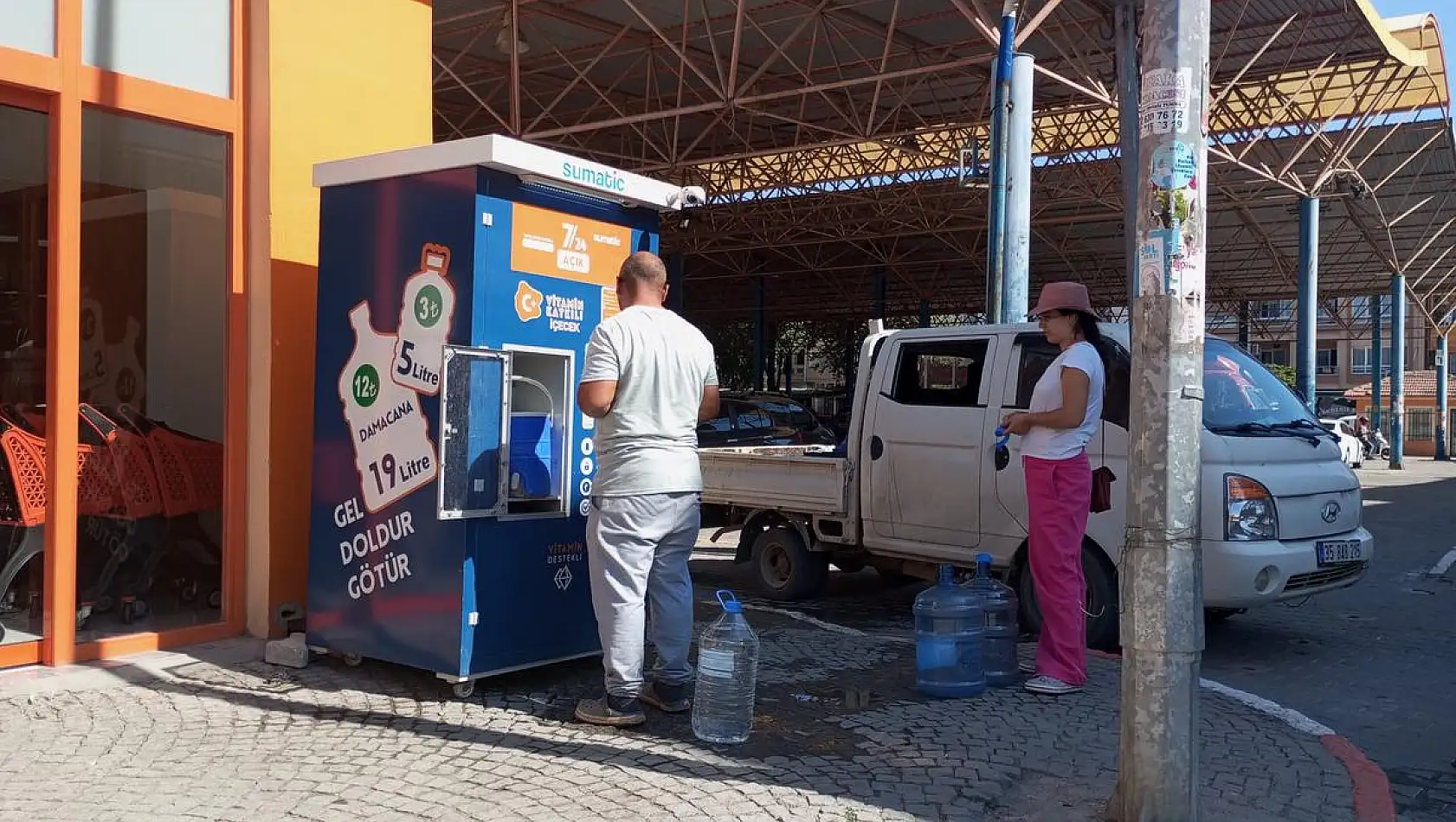 Seferihisar’da sumatiklere yoğun ilgi