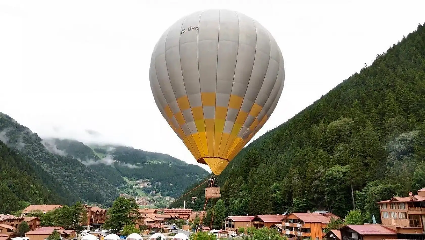 Sıcak hava balonları artık Uzungöl semalarında havalanacak