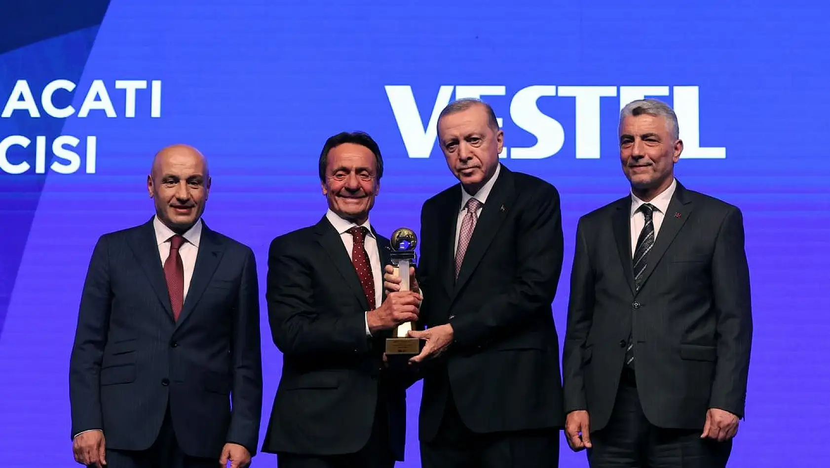 TİM'den Vestel'e ihracat şampiyonluğu ödülü